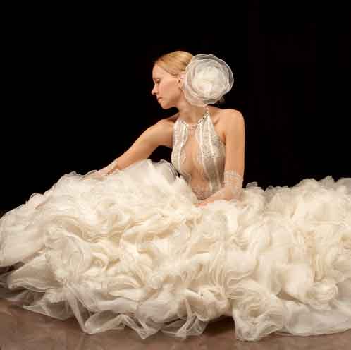Special Occasion dress by NY fashion designer Alexander Stogov