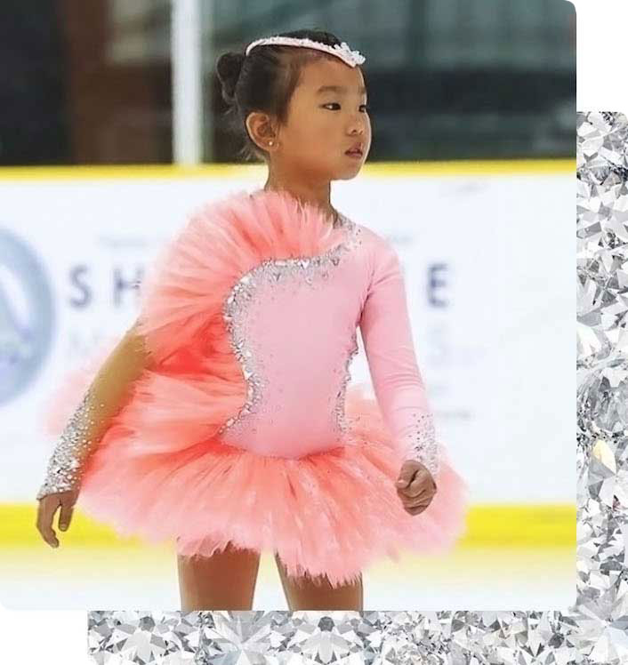 figure skating dress by NY fashion designer Alexander Stogov