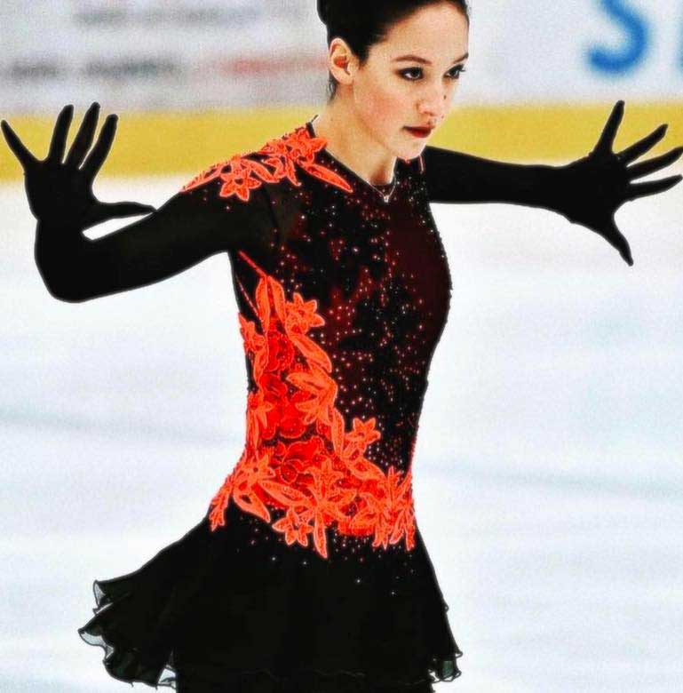 figure skating dress by NY fashion designer Alexander Stogov