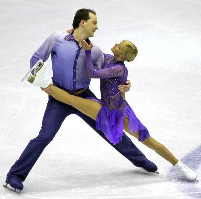 figure skating dress by NY fashion designer Alexander Stogov