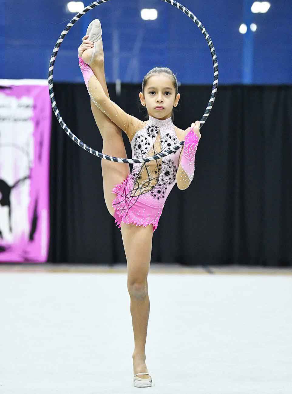 Rhythmic Gymnastics leotard by NY fashion designer Alexander Stogov