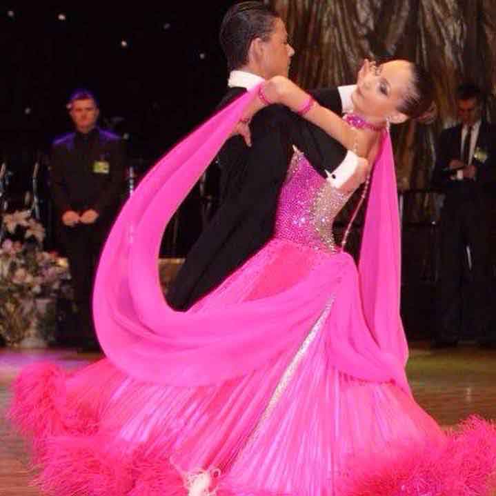 Dance Competition Costume by NY fashion designer Alexander Stogov