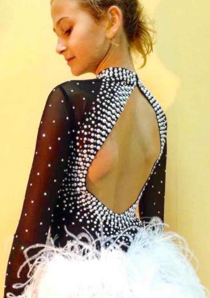 Dance Competition Costume by NY fashion designer Alexander Stogov