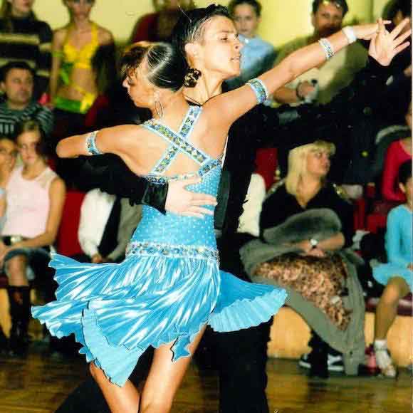 Dance Competition Costume by NY fashion designer Alexander Stogov