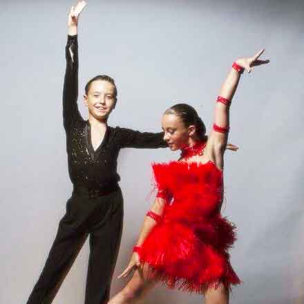 Dance Competition Costume by NY fashion designer Alexander Stogov