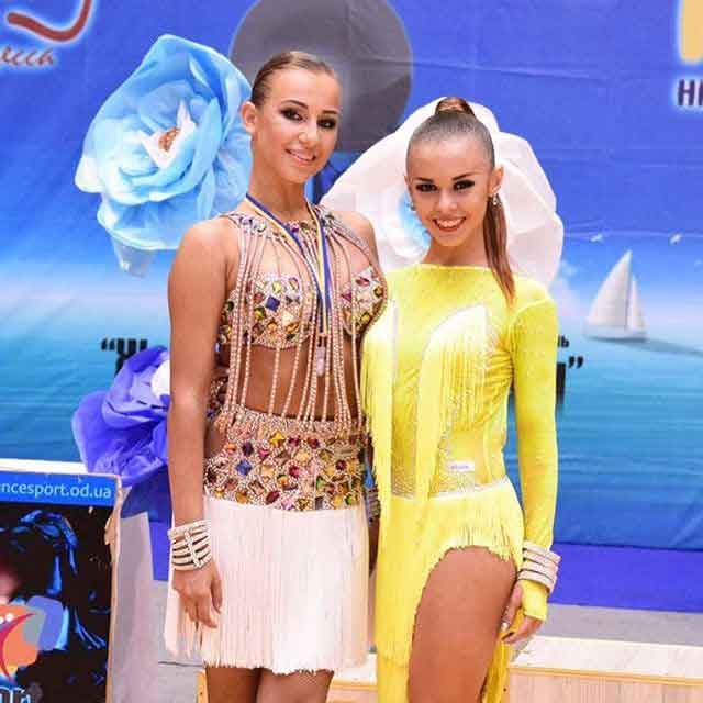 Dance Competition Costume by NY fashion designer Alexander Stogov