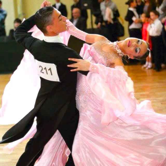 Dance Competition Costume by NY fashion designer Alexander Stogov