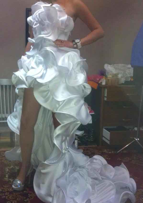 Special Occasion dress by NY fashion designer Alexander Stogov